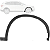 Friso Alargador Moldura Vão de Roda Dianteiro Para BMW X1 2016/2022 51777332338 - Imagem 11