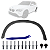 Moldura Friso Alargador Vão de Roda Paralama Traseiro Motorista Pra BMW X1 2010/2015 51772990171 - Imagem 5