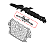 Suporte Grade Parachoque Dianteiro Para Audi Q3 2012/2015 8U0853692A - Imagem 3