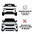 Suporte Guia Garra Farol Parachoque Dianteiro Para Evoque 2012/2019 Lado Motorista LR036193 - Imagem 7