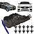 Lameiro Parabarro Paralama Para Mercedes C180 C300 C350e Lado Motorista A2056903301 - Imagem 1