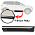 Moldura Friso Spoiler Aplique Porta Lateral Para Evoque Pure e Prestige 2012/2015 Dianteiro Motorista LR084461 - Imagem 5