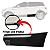 Moldura Friso Spoiler Aplique Porta Lateral Para Evoque Pure e Prestige 2012/2015 Traseiro Motorista LR079525 - Imagem 6