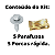 5 Parafuso Porca Parabarro Parachoque Para Vectra 1997/2011 - Imagem 2