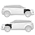 01 Paralama Dianteiro Para Evoque 2012/2019 Com Furo Lado Passageiro LR027589 - Imagem 13
