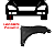01 Paralama Dianteiro Para Evoque 2012/2019 Com Furo Lado Passageiro LR027589 - Imagem 3