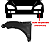 01 Paralama Dianteiro Para Evoque 2012/2019 Com Furo Lado Motorista LR027590 - Imagem 6