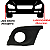 01 Moldura Grade Milha Para Crossfox e SpaceCross 2010/2014 Lado Motorista - Imagem 3