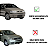 Grade Moldura Aro Preto Farol Milha Para Palio Siena 2001/2003 Lado Motorista - Imagem 4