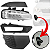 Kit Completo Farol Milha Com Grade e Moldura Discovery Sport 2014/2019 Cor Preta Lado Motorista - Imagem 2