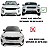 Friso Moldura Spoiler Porta Lateral Dianteira Lado Passageiro Para Evoque Dynamic 2012/2018 LR094272 - Imagem 3