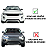 Friso Moldura Spoiler Porta Lateral Traseira Lado Passageiro Para Evoque Dynamic 2012/2018 LR044670 - Imagem 2