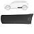 Friso Moldura Spoiler Porta Lateral Traseira Lado Passageiro Para Evoque Dynamic 2012/2018 LR044670 - Imagem 3