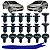 18 Grampo Presilha Grade Frontal Radiador Honda Civic 2012/2014 - Imagem 1