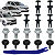 15 Grampo Presilha Defletor Radiador Superior Renault Sandero 2014/2024 - Imagem 1