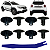 08 Grampo Presilha Forro Carpete Porta Mala Renault Duster 2021/2024 - Imagem 1