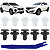 Kit 10 Grampo Presilha Soleira Porta Mala Kia Sportage 2015/2022 - Imagem 1