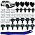 Kit 33 Grampo Presilha Parabarro Dianteiro Para Fiat Pulse 2022/2024 - Imagem 1