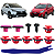 10 Grampo Presilha Moldura Lateral Porta Hyundai Hb20x 2013/2019 - Imagem 1