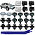 24 Grampo Presilha Parabarro Dianteiro Nissan Frontier 2002/2007 - Imagem 1