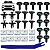 33 Grampos Presilha Parachoque Dianteiro Fiat Pulse 2022/2024 - Imagem 1