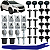 38 Grampo Presilha Parachoque Dianteiro Peugeot 2008 2015/2023 - Imagem 1