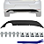 Spoiler Saia Parachoque Traseiro Para Volkswagen Golf TSI MK7 2014/2017 - Imagem 4