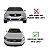 Guia Suporte Encaixe Garra Parachoque Traseiro Para Volkswagen Passat 2011/2015 - Imagem 9