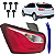 01 Lanterna Farol Traseiro Equinox Sem Led 2017/2020 - Imagem 1