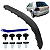 01 Moldura Parachoque Para Volkswagen Golf Sapão MK4 2000/2007 - Imagem 4