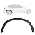 Moldura Friso Alargador Vão de Roda Paralama Traseiro Passageiro Pra BMW X1 2010/2015 51772990172 - Imagem 2