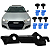 Guia Garra Suporte de Encaixe do Parachoque Para Audi A4 Sedan e Avant Wagon 2013/2016 - Imagem 2