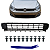 Moldura Aplique Acabamento Grade Inferior do Parachoque Dianteiro Para Volkswagen Golf 2016/2019 - Imagem 1