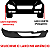 Defletor Acabamento Moldura Spoiler Friso Inferior Frontal Parachoque Dianteiro Land Rover Range Rover Evoque - Imagem 2
