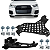 Kit Guia Suporte Garra Encaixe Alojamento Farol Parachoque Dianteiro Para Audi Q3 2012/2019 RSQ3 2015/2018 - Imagem 2