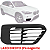 Grade Acabamento Inferior Moldura Farol Milha Parachoque Dianteiro Para BMW X1 2015/2019 - Imagem 9