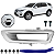 Grade Acabamento Inferior Moldura Farol Milha Parachoque Dianteiro Para Land Rover Discovery Sport 2015/2019 - Imagem 6