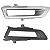 Grade Acabamento Inferior Moldura Farol Milha Parachoque Dianteiro Para Land Rover Discovery Sport 2015/2019 - Imagem 7