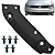Guia Suporte Radiador Lateral Farol Parachoque Dianteiro Para Volkswagen Jetta 2011/2014 - Imagem 2