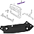 Guia Suporte Radiador Lateral Farol Parachoque Dianteiro Para Volkswagen Jetta 2011/2014 - Imagem 7