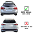 Friso Cromado Protetor Parachoque Traseiro Para Mercedes GLA200 GLA250 2015/2018 - Imagem 6