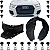 Kit Extensor do Parabarro Dianteiro Anterior + Parabarro Capa Camurça Posterior Para Audi Q3 - Imagem 1