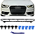 Grade Friso Aplique Tela Inferior Para Audi A4 2012/2015 - Imagem 2