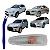 Lanterna Farol Pisca Seta Paralama Para Mitsubish Lancer 2008/2014 ASX 2010/2013 Outlander 2007/2012 - Imagem 4