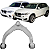 Bandeja Balança Superior Suspensão Dianteira Para BMW X5 e X6 2013/2019 - Imagem 2