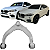 Bandeja Balança Superior Suspensão Dianteira Para BMW X5 e X6 2013/2019 - Imagem 3