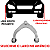 Bandeja Balança Superior Suspensão Dianteira Para BMW X5 e X6 2013/2019 - Imagem 5