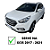 01 Farol Luz Frontal Parachoque Dianteiro para hyundai IX35 2017/2021 - Imagem 8