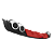Spoiler Difusor Traseiro 4 Escapes Universal Preto, Cromado, Vermelho - Imagem 10