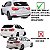 Refletor Traseiro Parachoque Para BMW X5 2014 a 2018 - Imagem 7